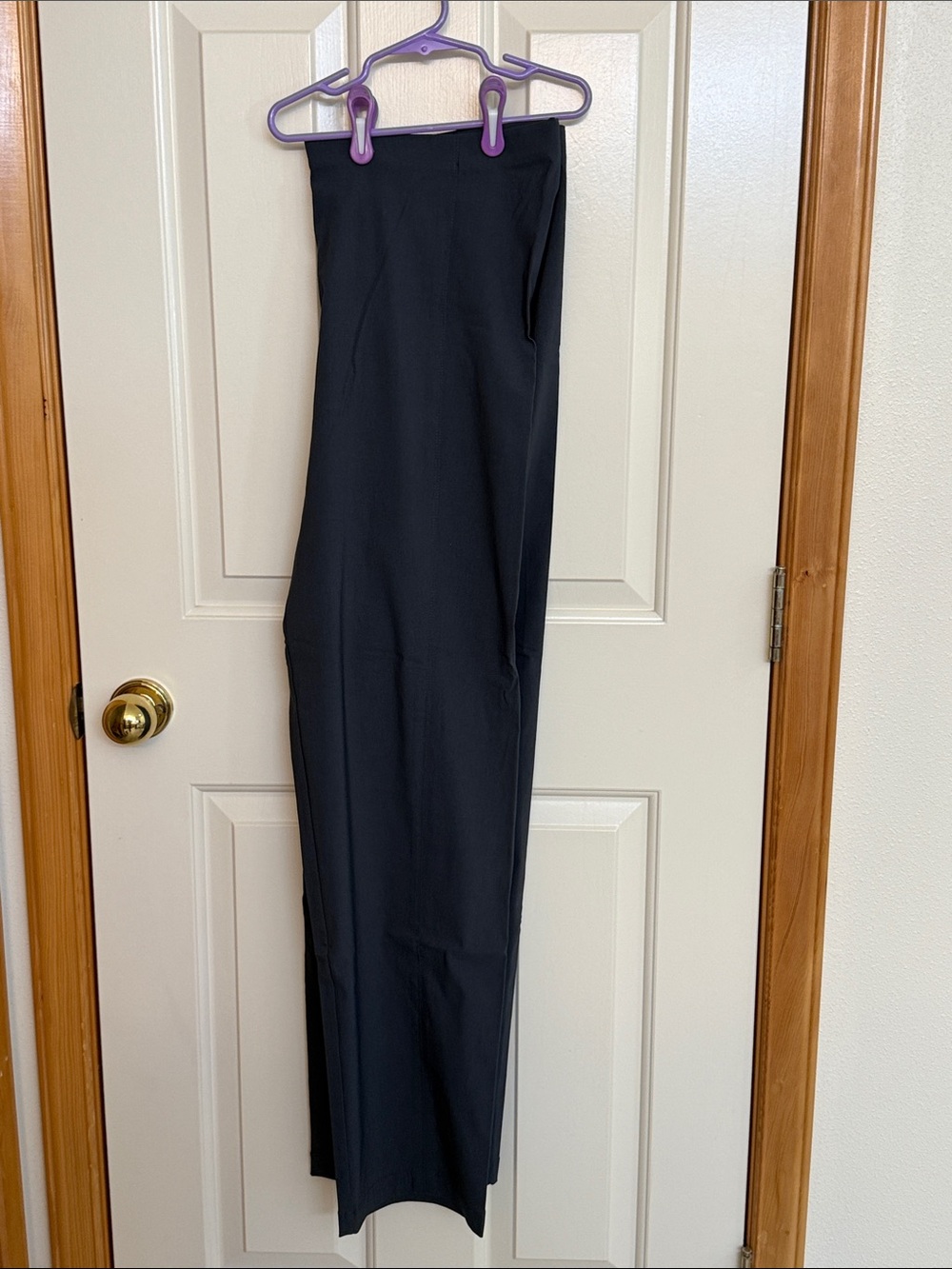 Classic Black High-Waist Trousers - Women